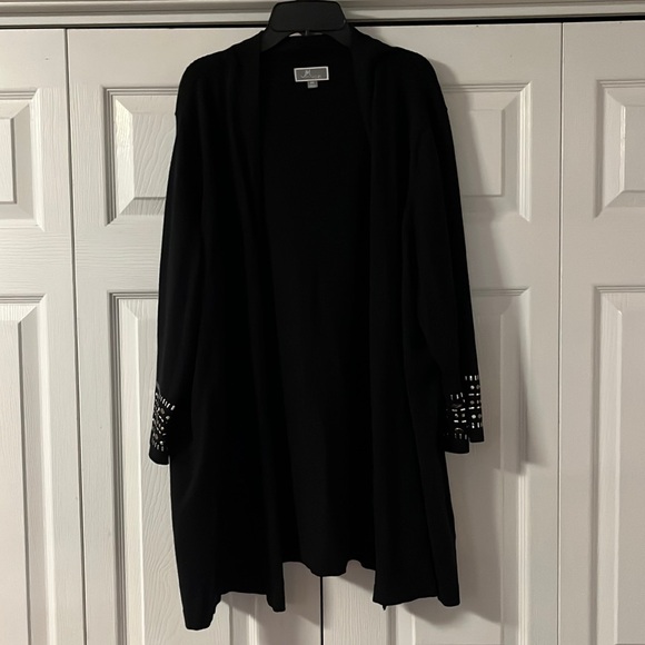 JM Collection Open Cardigan - Picture 1 of 5